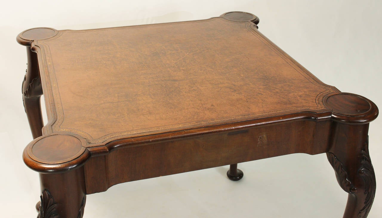 George III Style Card Table In Excellent Condition In Kilmarnock, VA