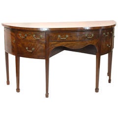 George III Demilune Sideboard