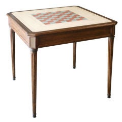 Rare Fruitwood Games Table
