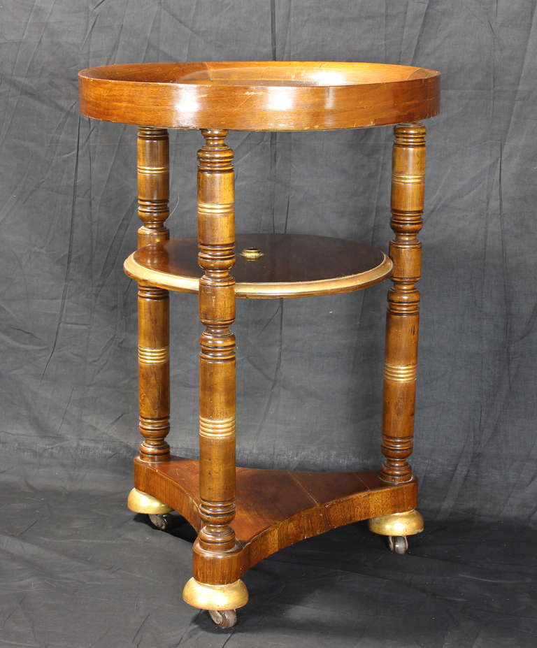 British Late 19th Century English Drinks Table