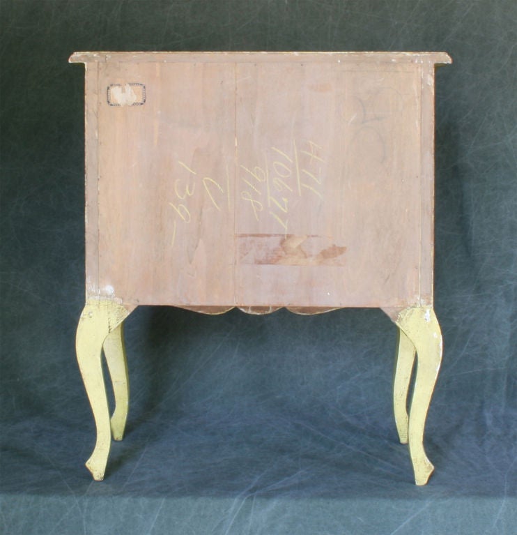 Diminutive Hand Painted Chinoiserie Cabinet 1