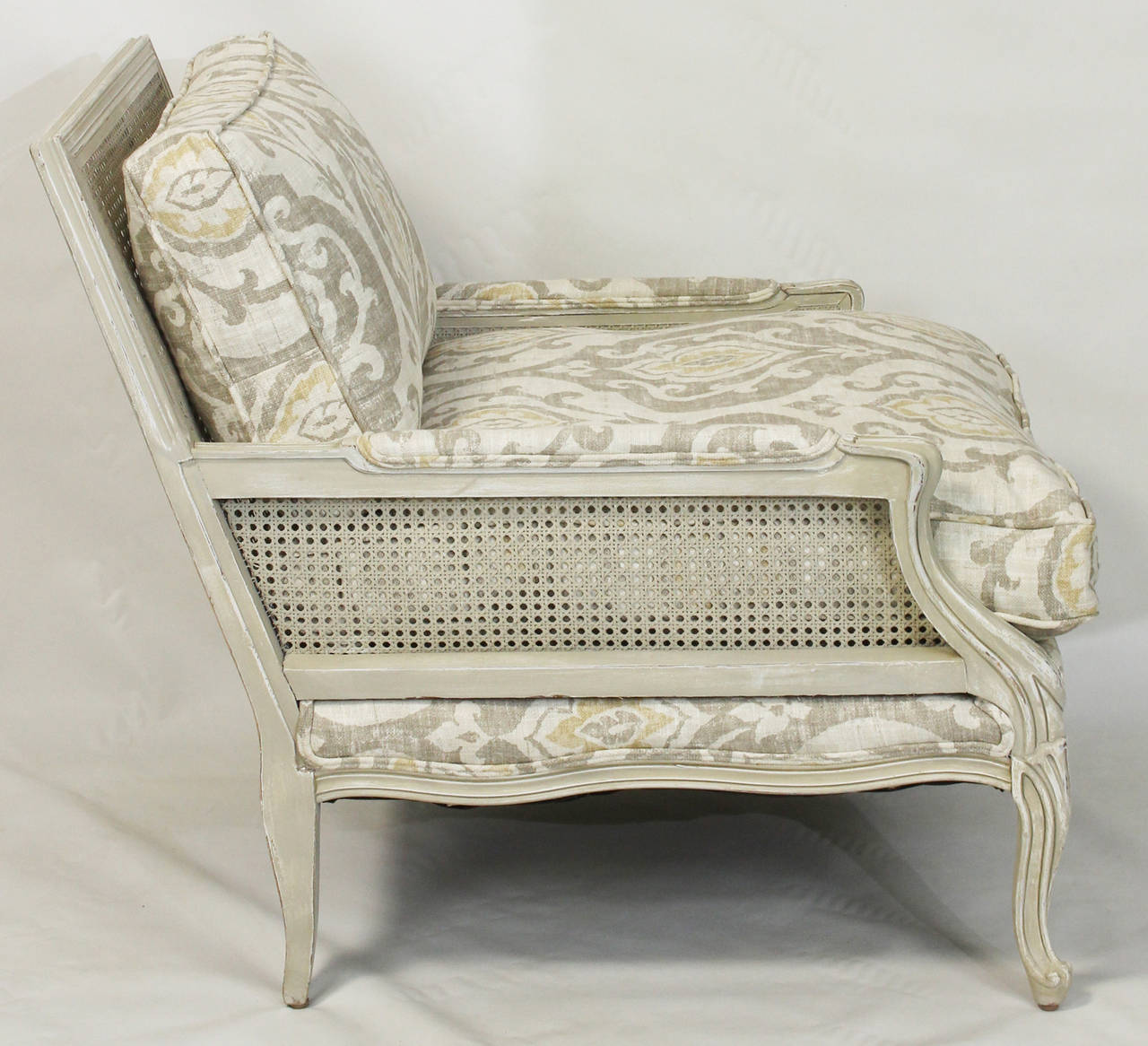 Louis XVI Large French Bergere For Sale