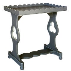 Painted Gothic Revival Side Table