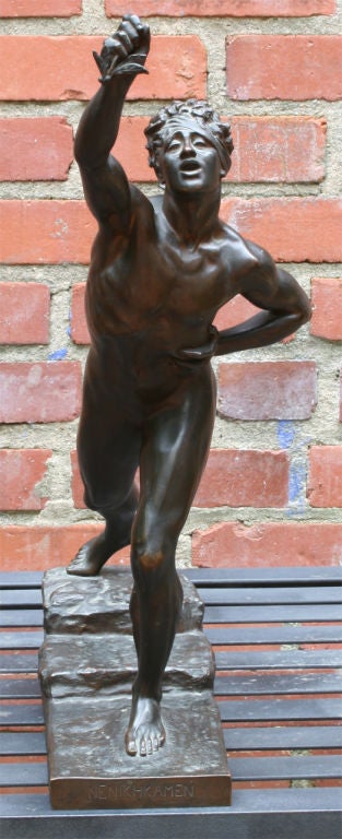 Bronze Statue of a Male Nude 3