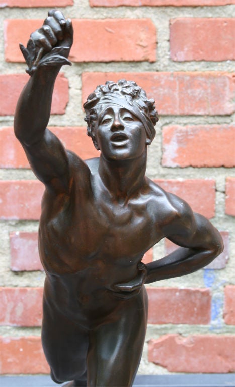 Bronze Statue of a Male Nude 4