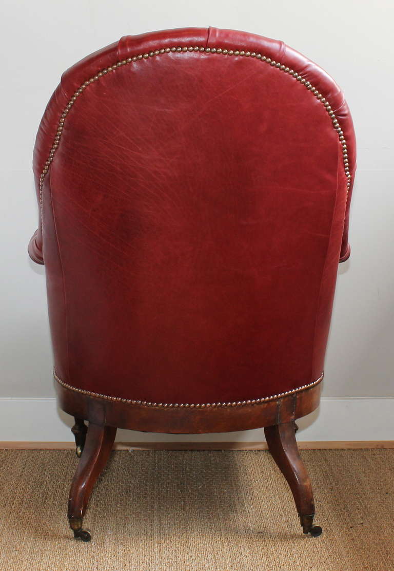 19th Century English Library Chair 1
