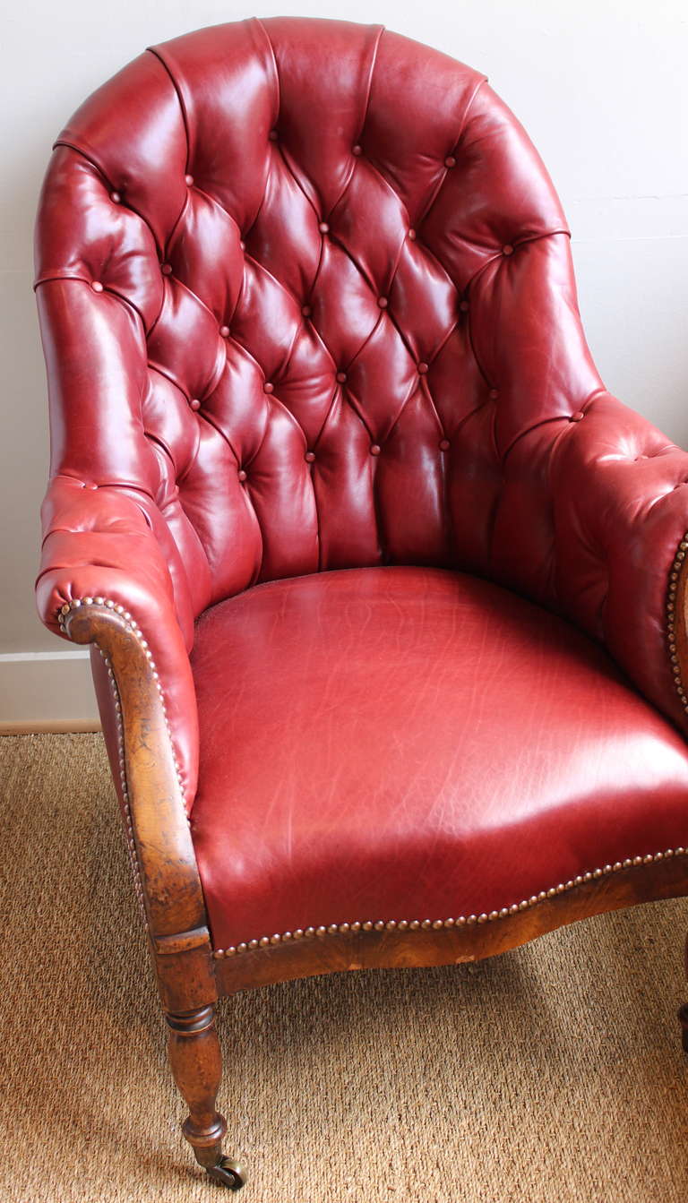 19th Century English Library Chair 4
