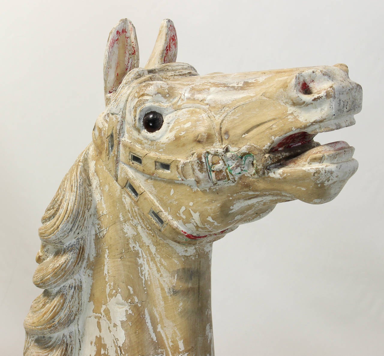 Early 20th Century Carousel Horse In Good Condition In Kilmarnock, VA