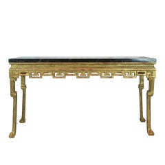 Large Giltwood Console Table