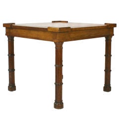 Golden Oak Games Table