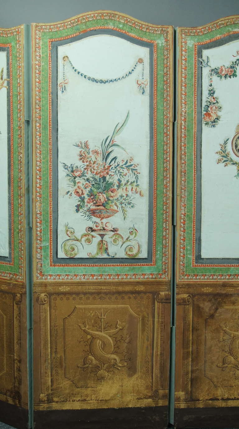 19th Century French Folding Screen 1