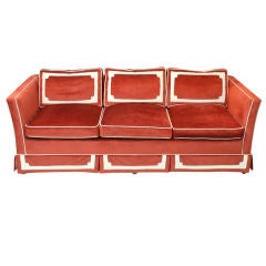 Glamorous David Hicks Style Sofa