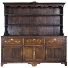 18th Century Welsh Oak Dresser