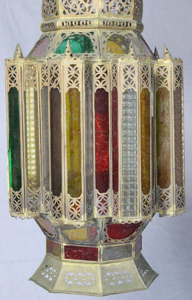 Brass Large Moroccan Lantern