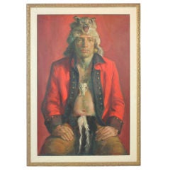 Large Portrait of an Indian Chief