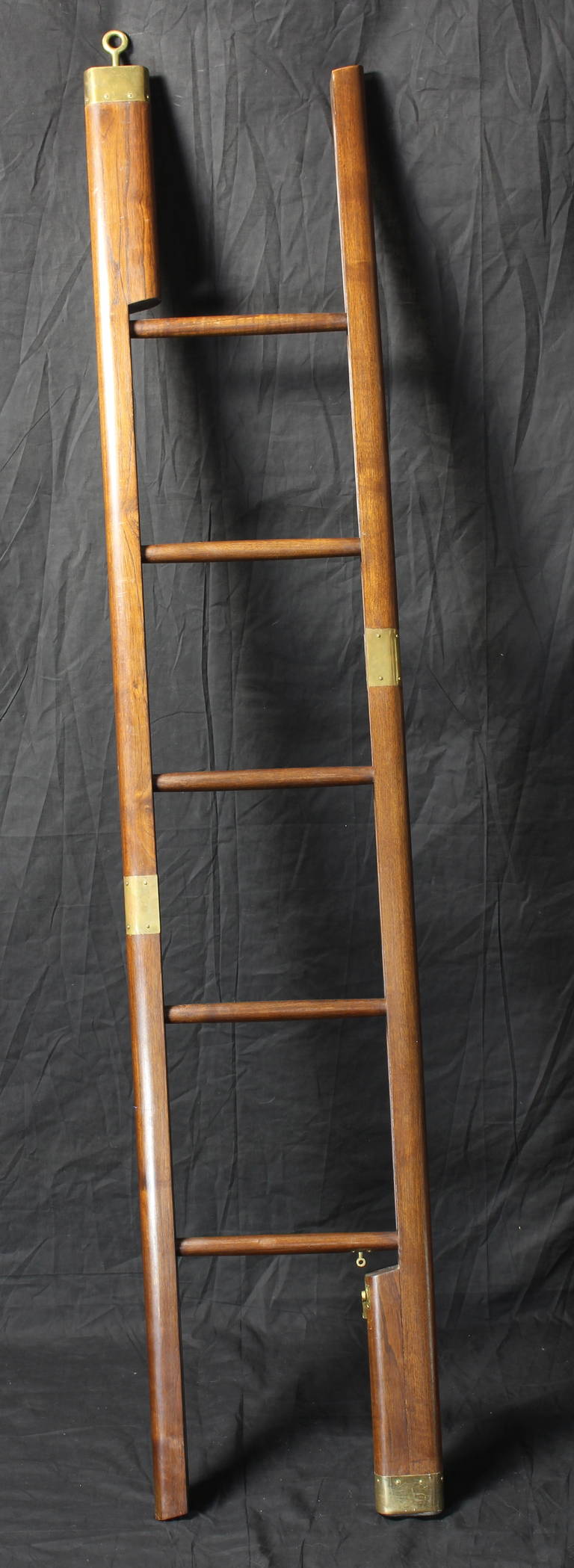 folding pole ladder