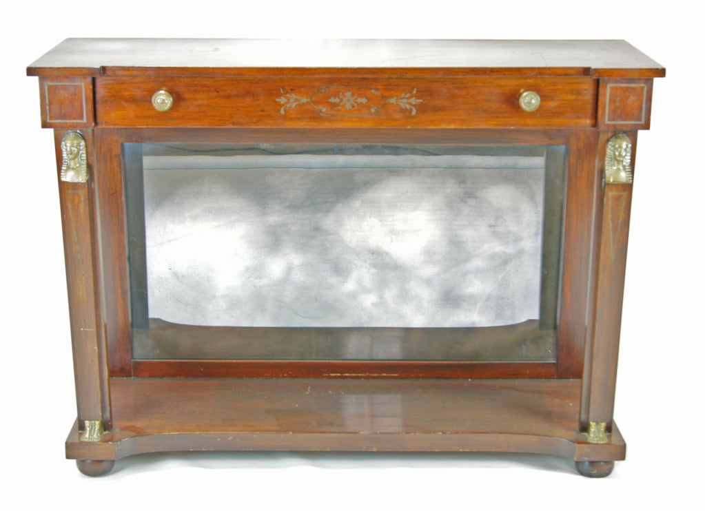 Egyptian Revival Style Pier Table