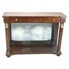 Egyptian Revival Style Pier Table Egyptian Revival Style Pier Table