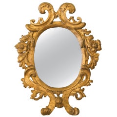 Italian Baroque Gilt Mirror