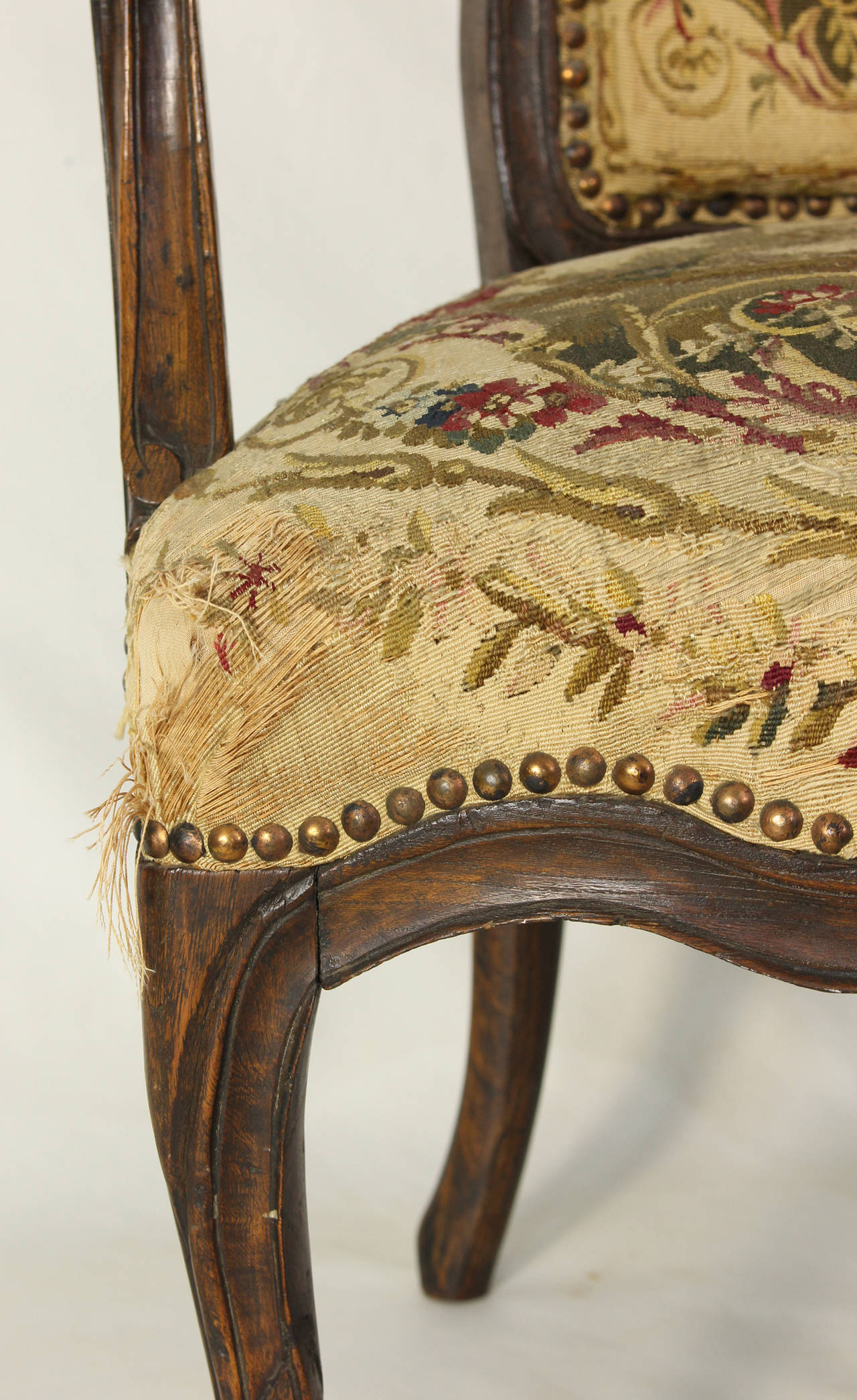 18th Century Country French Fauteuil 4