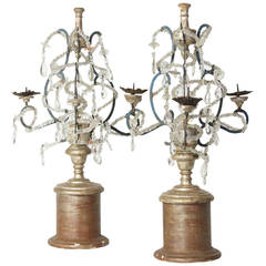Pair of Late 19th Century Italian Candelabra