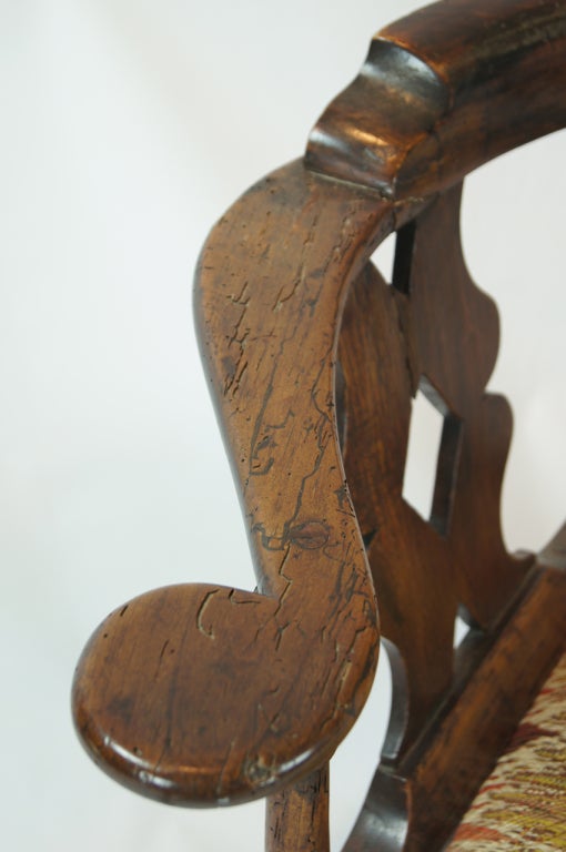 18th Century Welsh Oak Corner Chair 6