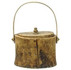Vintage Large Cork Ice Bucket