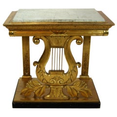French Gilt-Wood Pier Table