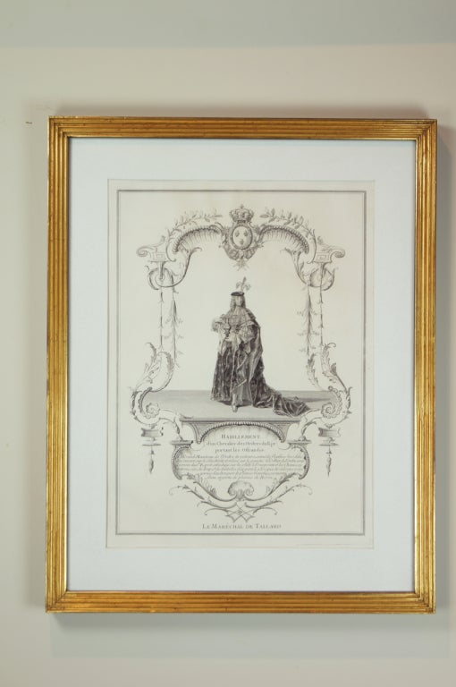 Set of Six Framed Early Engravings of French Monarchs For Sale 2