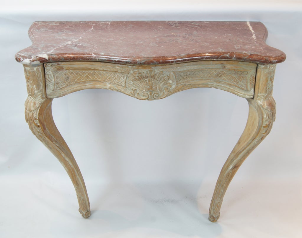 18th Century French Wall Mounted Console table