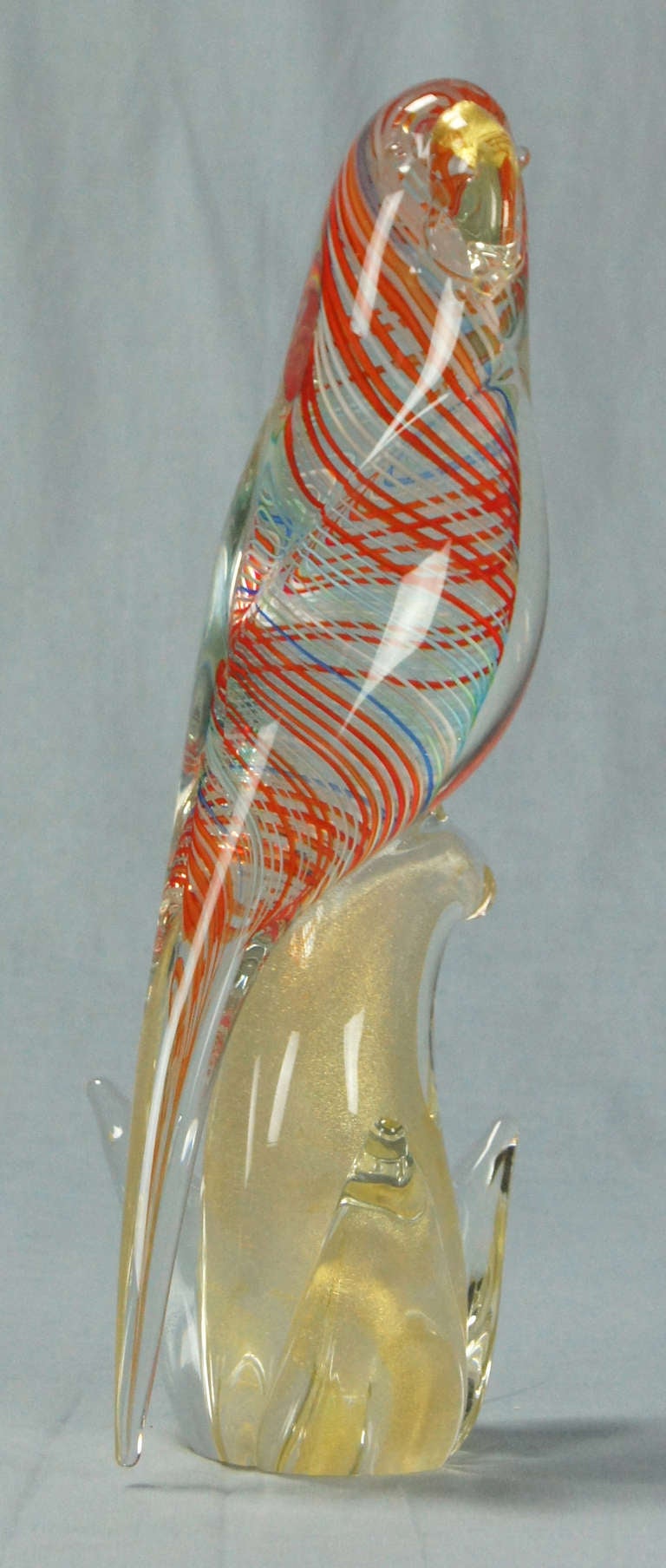 Large Murano Glass Parrot 2