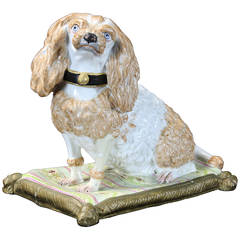 Early 19th Century Meissen Dog 10