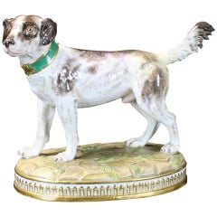 19th Century Meissen Dog