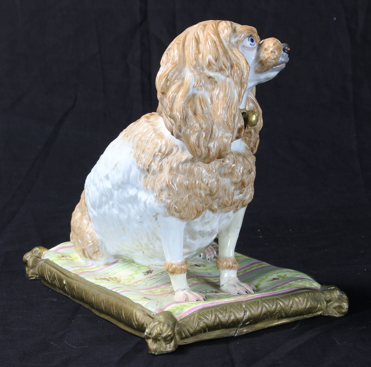 Early 19th Century Meissen Dog 1