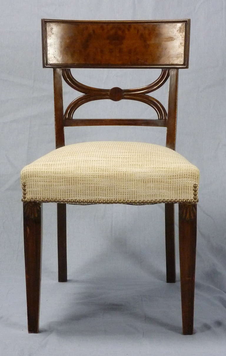 Set of Seven William IV Dining Chairs at 1stdibs