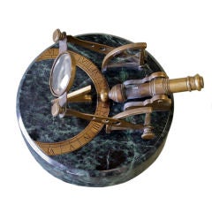 Vintage Cannon Sundial