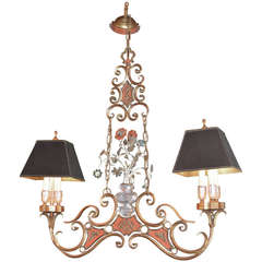 Antique Maison Bagues Style Chandelier