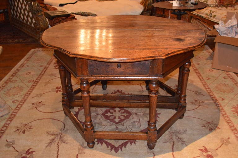 Pair Of Italian Baroque Scalloped Demi-lune Console Tables