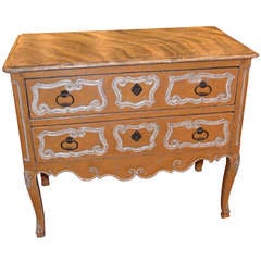 18th century French Provencal Commode with Faux marble top