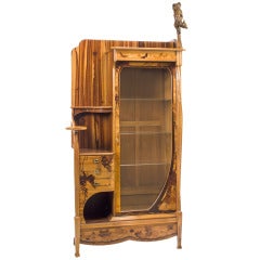 A French Art Nouveau Cabinet by, Louis Majorelle