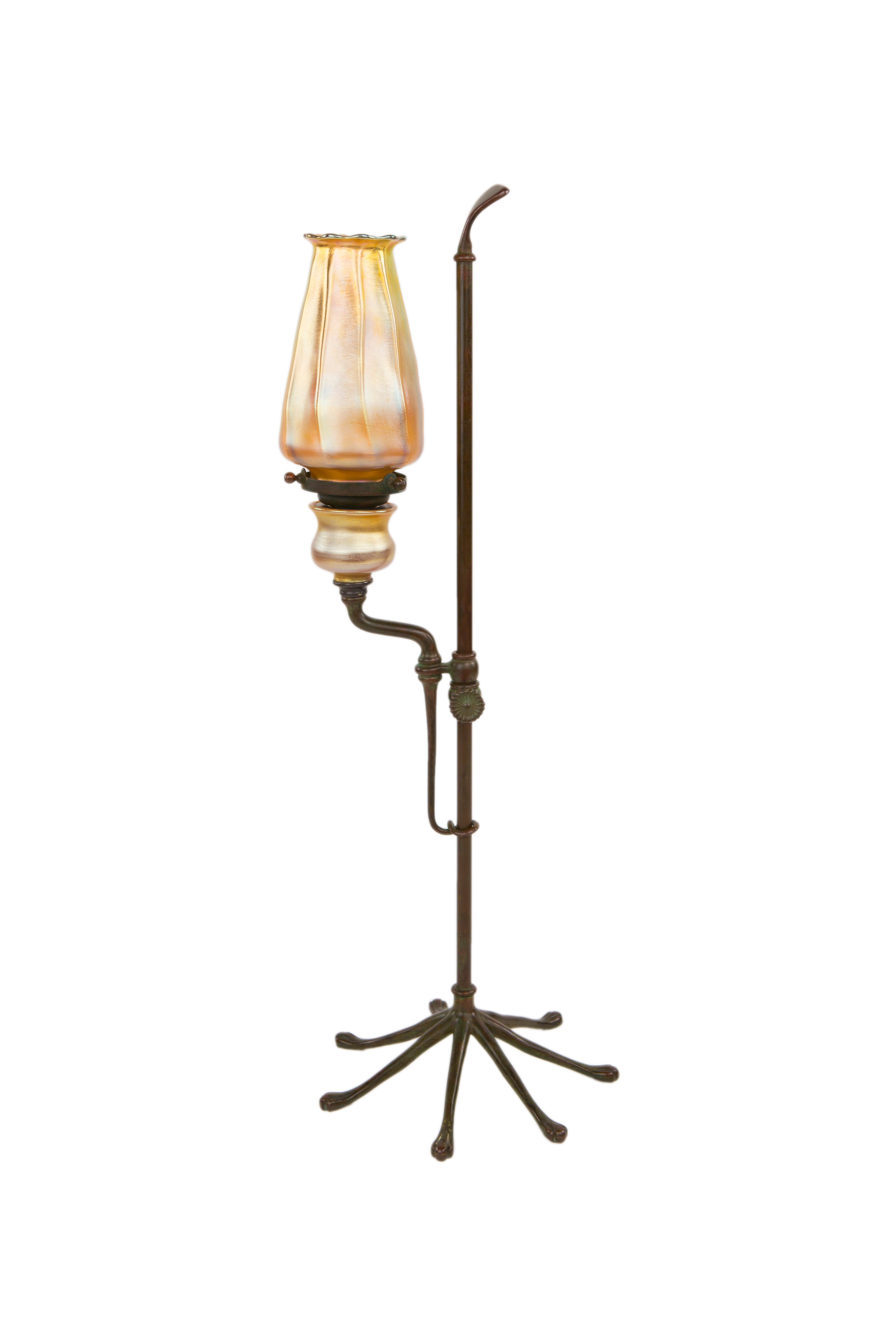 Art Nouveau Telescopic Candlestick by, Tiffany Studios