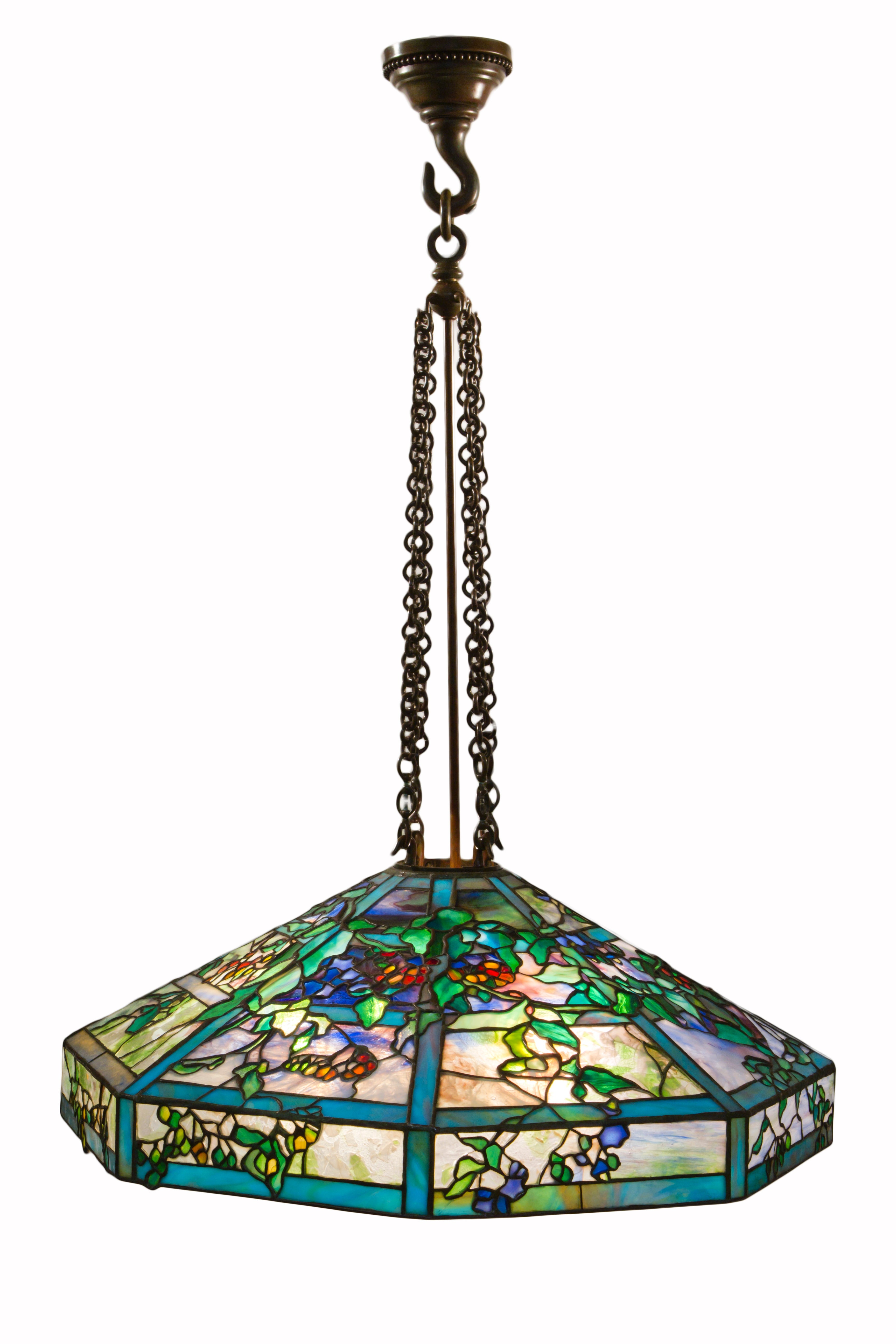 Tiffany Studios October Night Chandelier