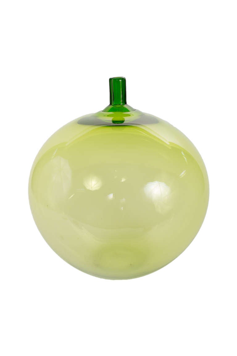 "Apple" Vase by Ingeborg Lundin for Orrefors