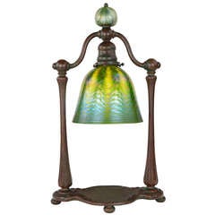 Antique An Art Nouveau "Bell" Desk Lamp by Tiffany Studios