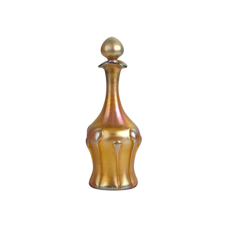 Tiffany Studios Favrile Perfume Bottle