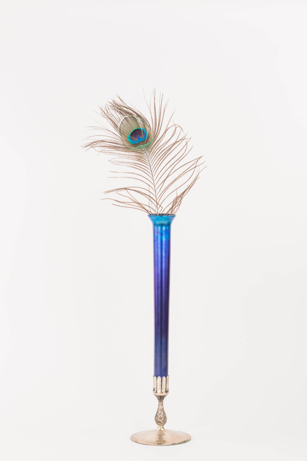 Art Nouveau Tiffany Favrile Art Glass "Bud" Vase