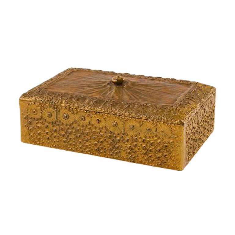 Tiffany Studios "Volcano" Humidor