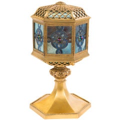 Antique Tiffany Studios Ecclesiastical Desk Lamp