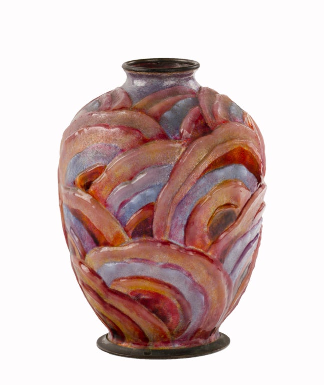 Vase géométrique de Camille Faure