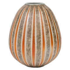 An Art Deco Style Ceramic Decorative Vase
